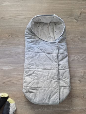 Chancelière gris étoiles kiabi