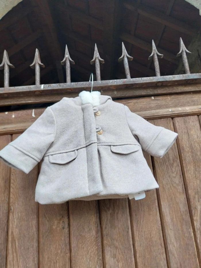Manteau chaud bébé fille kiabi 3 mois