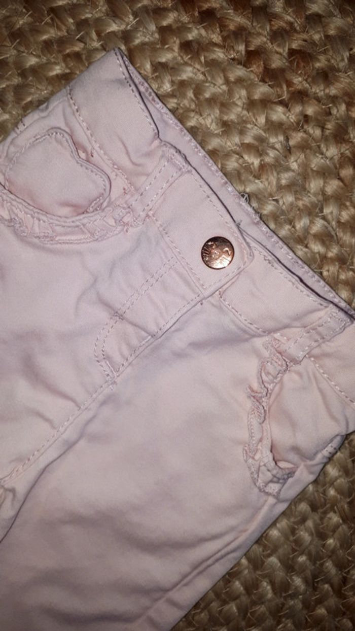 Joli ensemble fille pantalon et tee shirt manches courtes - 6 mois - photo numéro 6