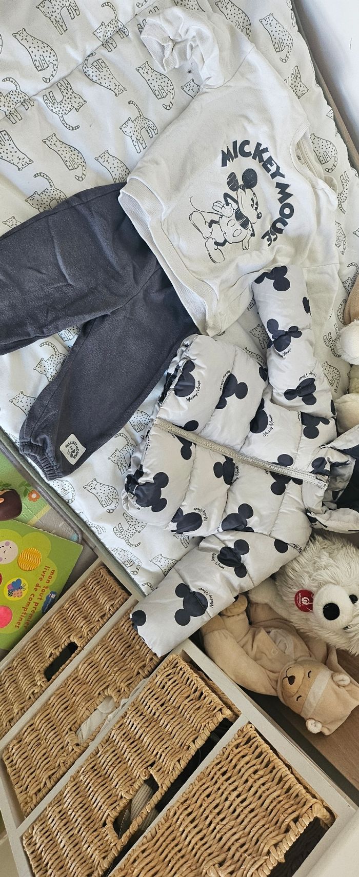 Ensemble bébé garçon hiver 3 pièces 9-12 mois 80 cm H&M