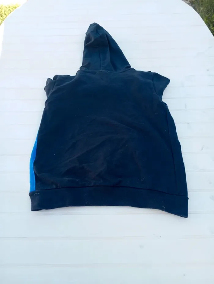 Pull a capuche de taille 10ans et marque le coq sportif - photo numéro 2