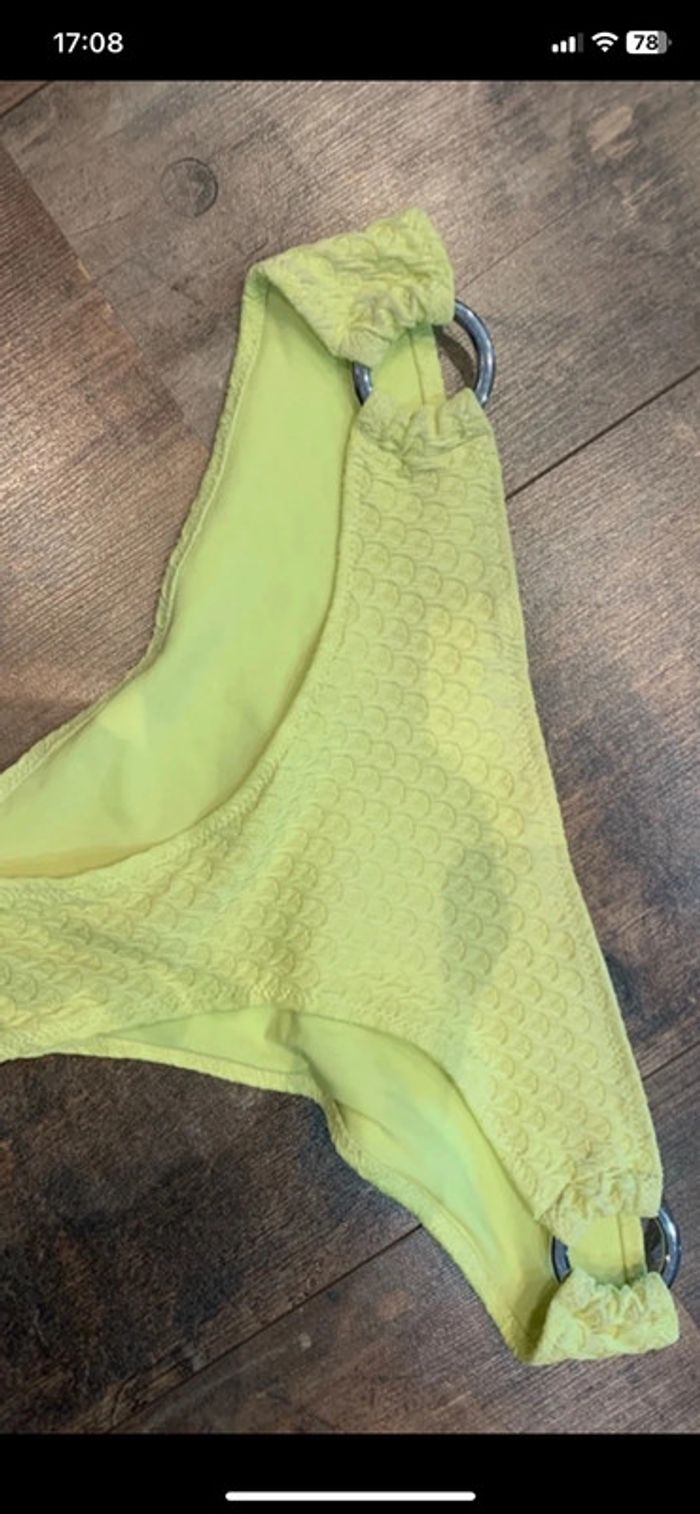 Maillot de bain jaune anis - photo numéro 2
