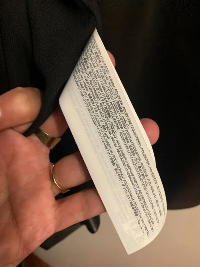 Robe portefeuille cuir. - photo numéro 6