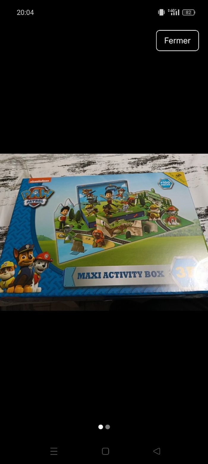 Coffret multi activités pat' patrouille