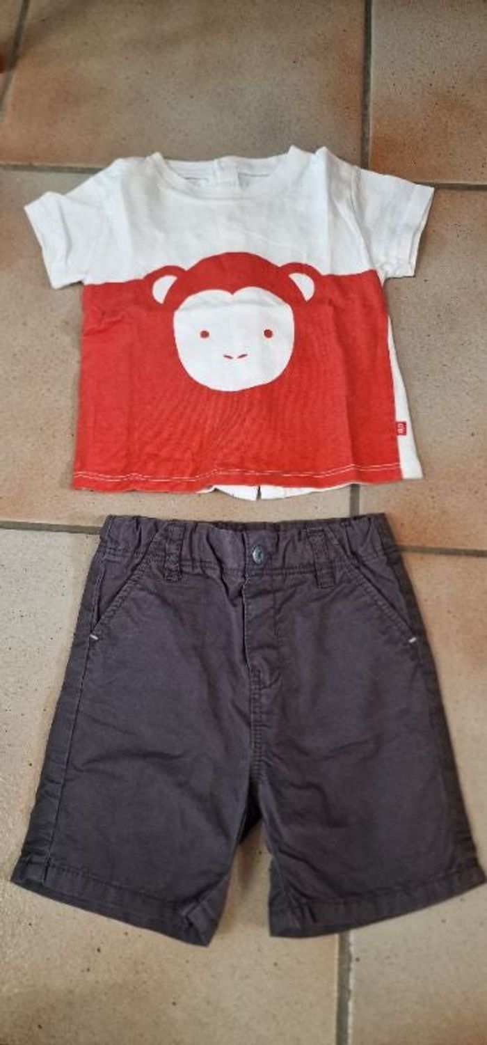 Short et tee-shirt