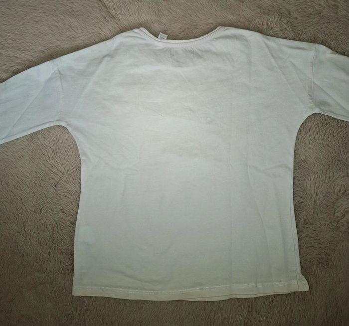 T shirt blanc feuille 10 ans okaidi - photo numéro 11