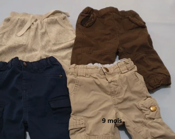 Lot de pantalons 9 mois
