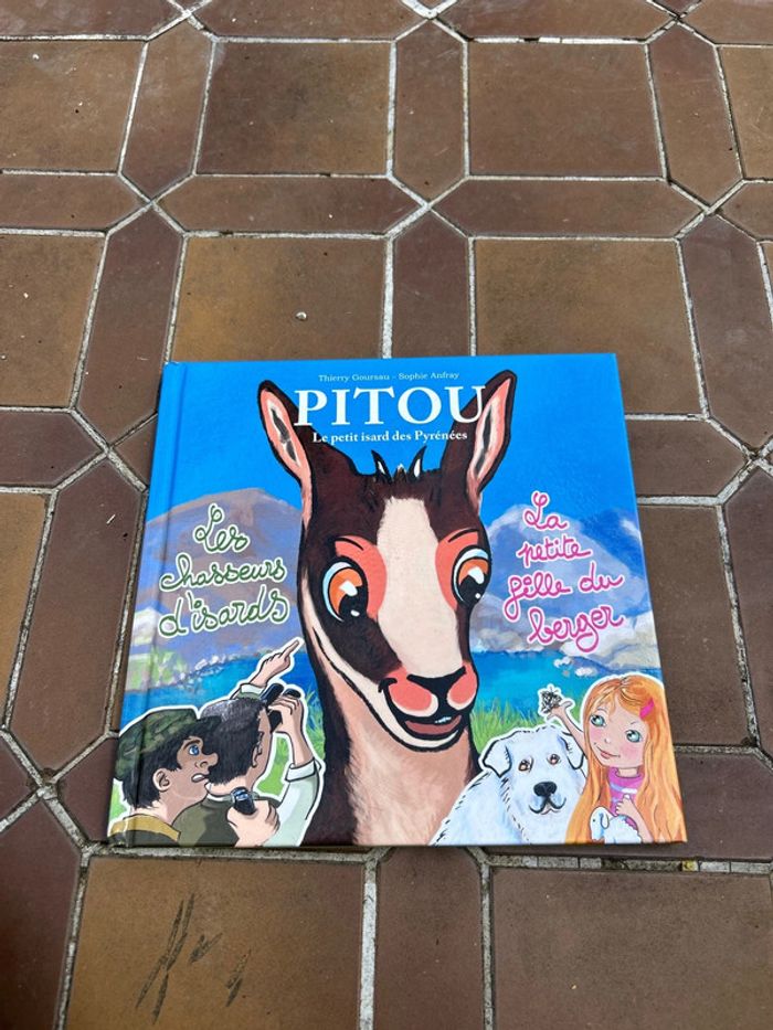 Livre Pitou le petit isard des Pyrénées