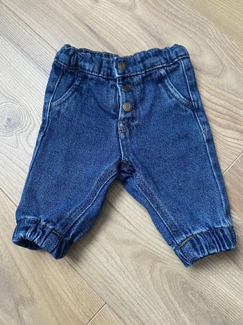 Pantalon en jean doublé - 1 Mois