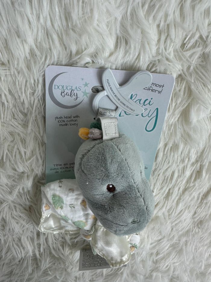 Doudou attache tétine Douglas baby - photo numéro 4