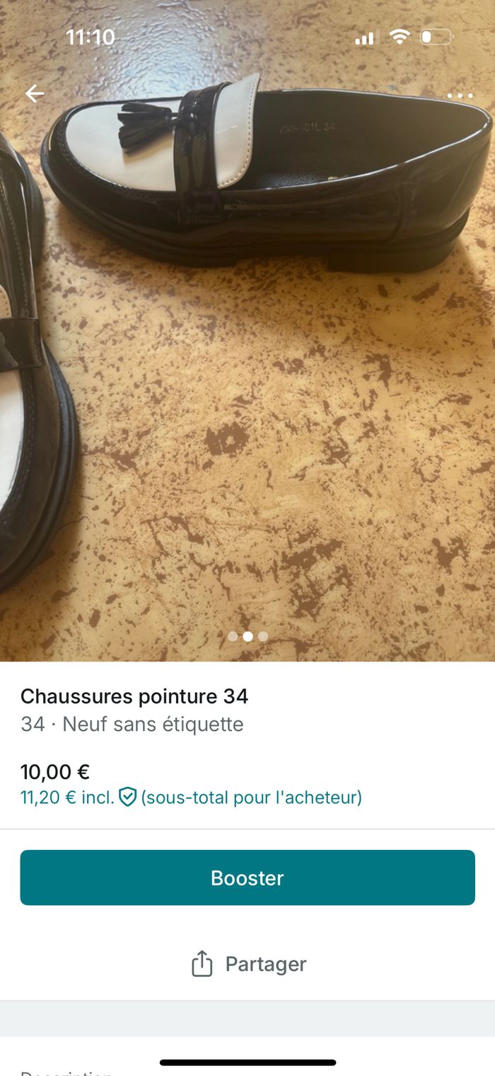 Chaussures pointure 34 - photo numéro 2