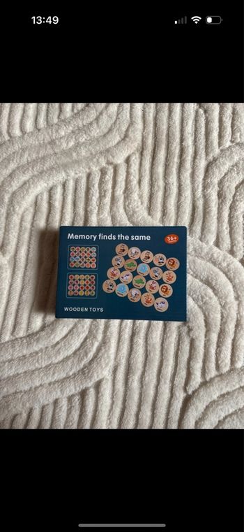 Jeux de memories neuf