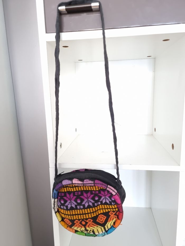 Sac à main rond en bandoulière Guatemala pour adolescente - photo numéro 2