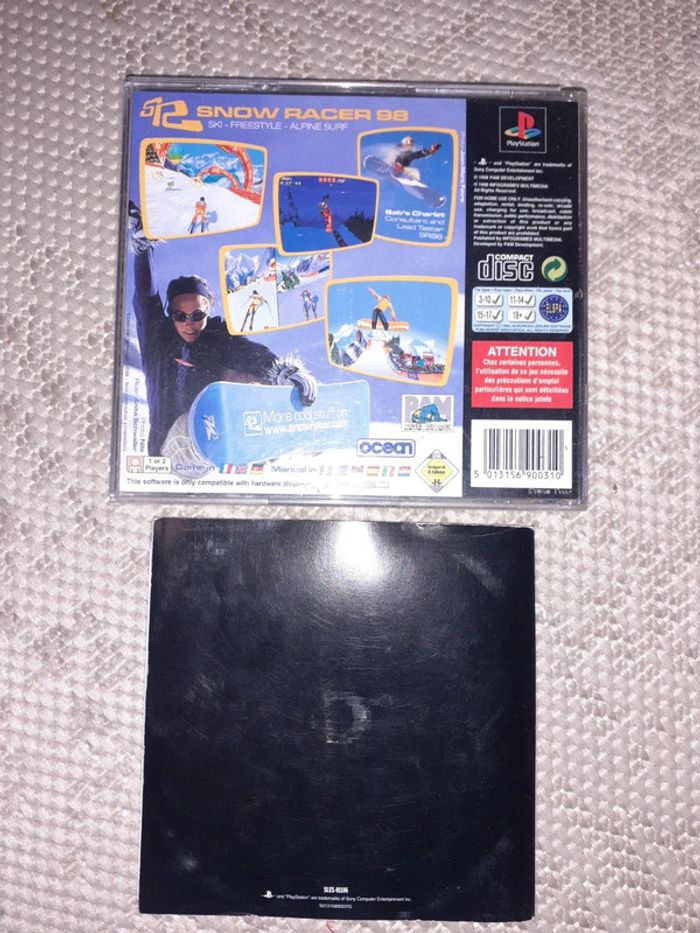 Playstation 1 ps1 snow racer 98 - photo numéro 2