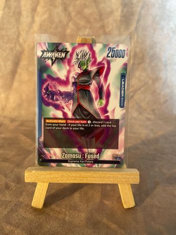 Carte Zamasu Fused - FB02 036 L - Dbs card game - leader