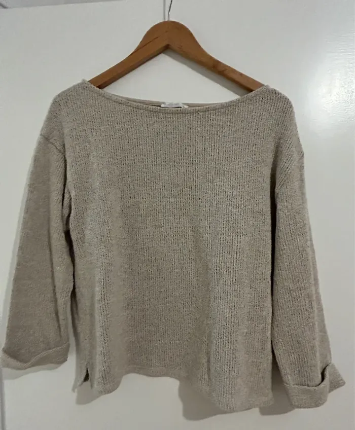 Pull court beige