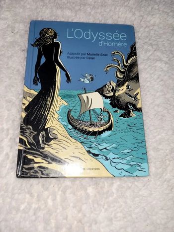 Livre l'odyssée d'Homère collège