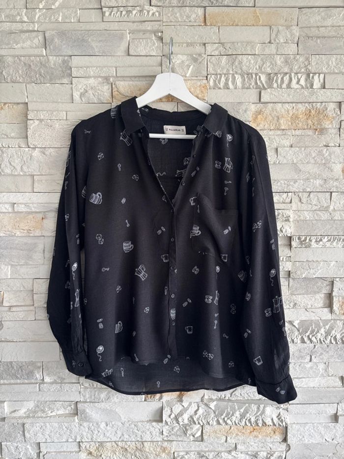 Chemise Pull & Bear T.M noir