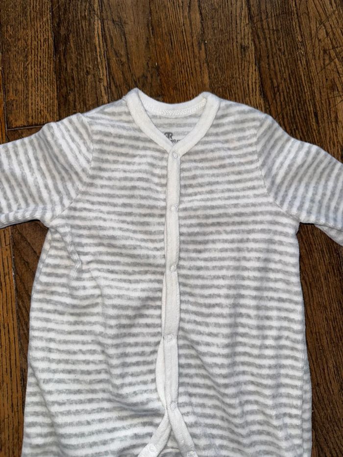 Pyjama velour la redoute 3 mois - photo numéro 2