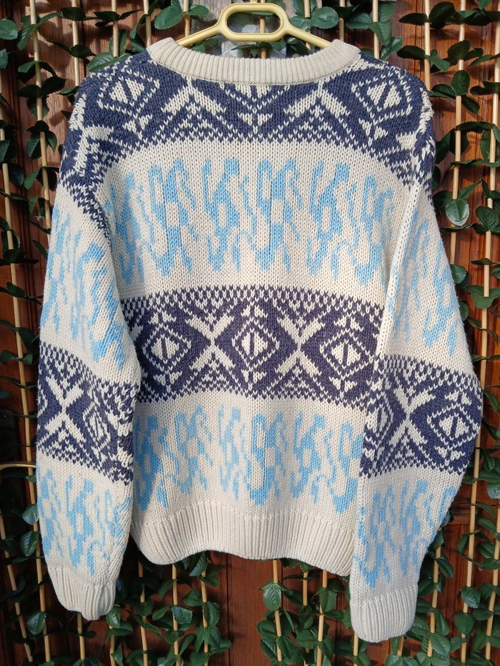 Pull  col  roulé  motifs  jacquard - photo numéro 4