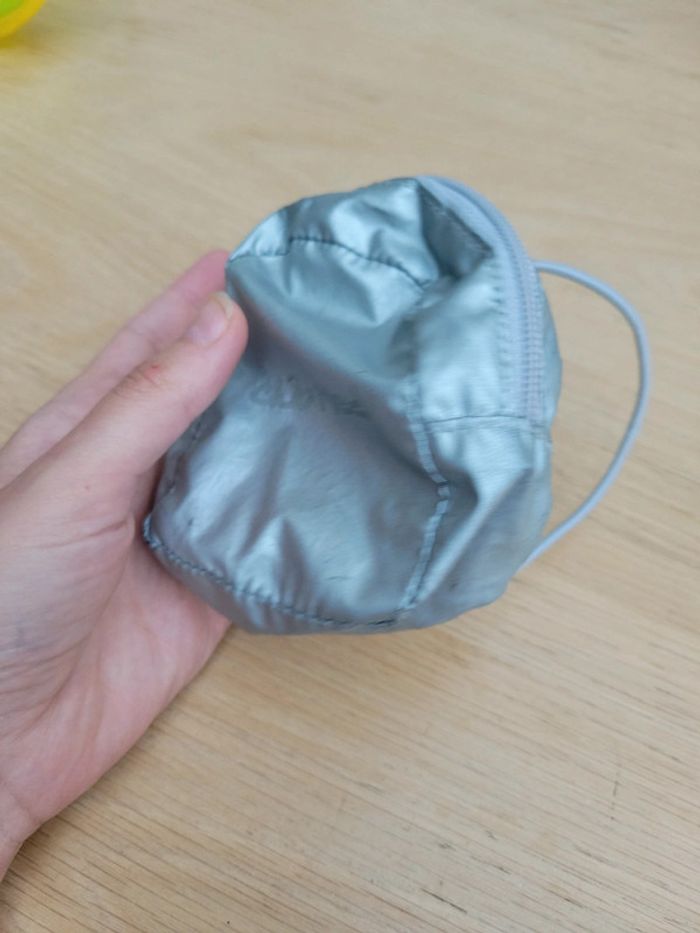 Sac attacher à la ceinture argenté porte monnaie - photo numéro 6