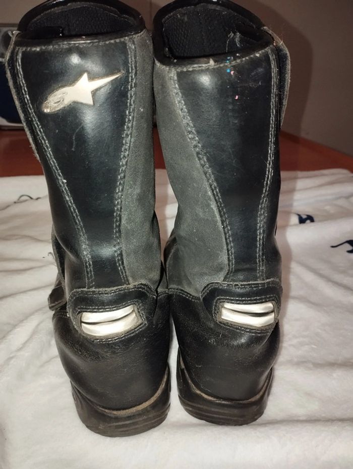 Chaussures moto cuir alpinestars - photo numéro 4