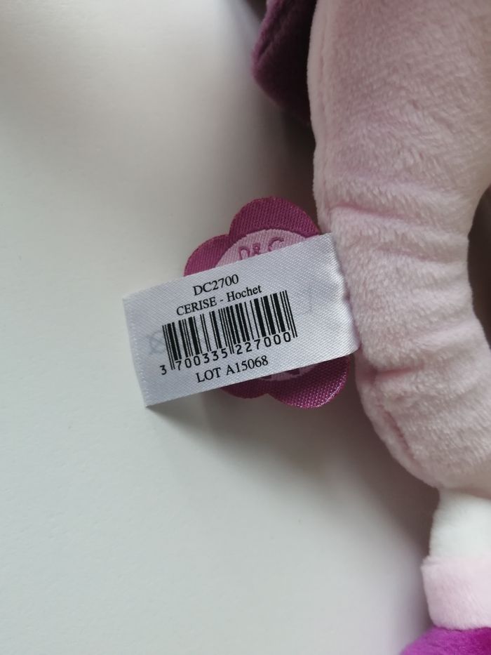 hochet peluche lapin - photo numéro 7