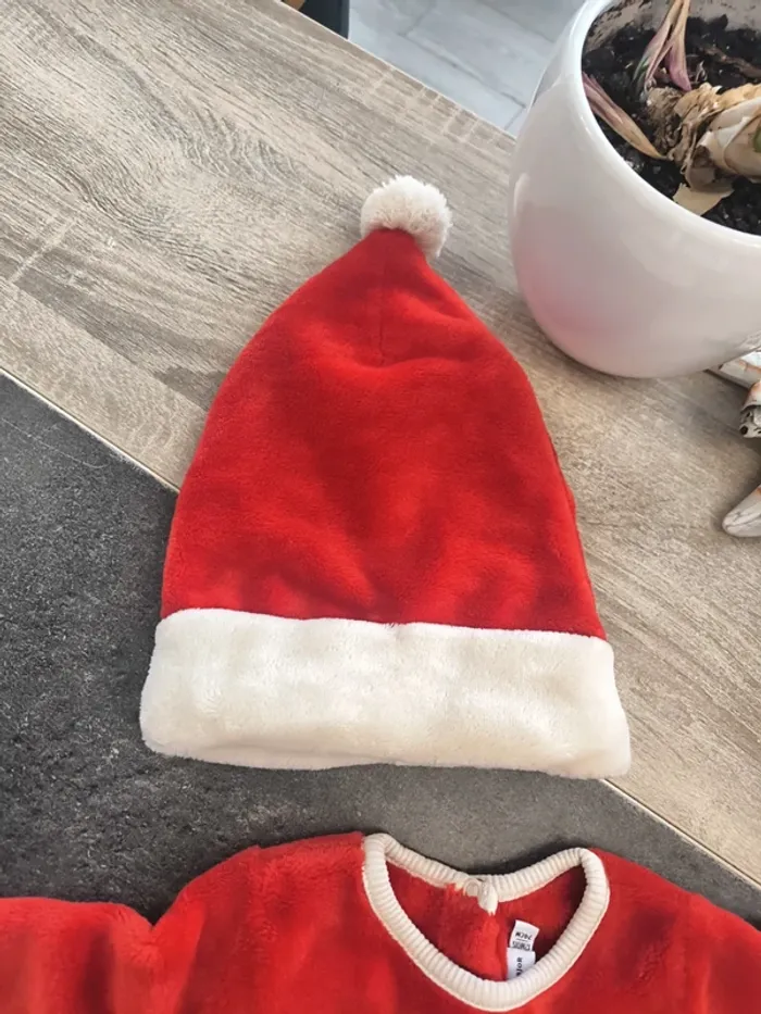 Ensemble de Noël 3 pièces garçon 12 mois sergent major - photo numéro 15