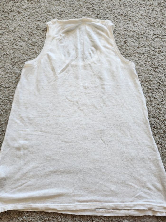 Debardeur blanc sud express taille S - photo numéro 3