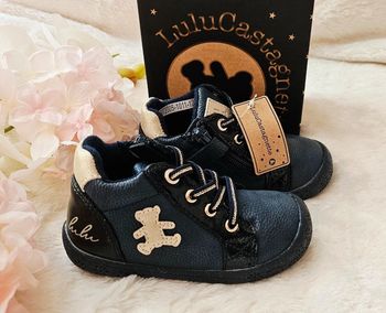 Chaussures Sneakers Scratch Élastique Lulu Castagnette T23