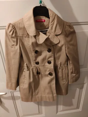 Trench beige fille 5-6 ans