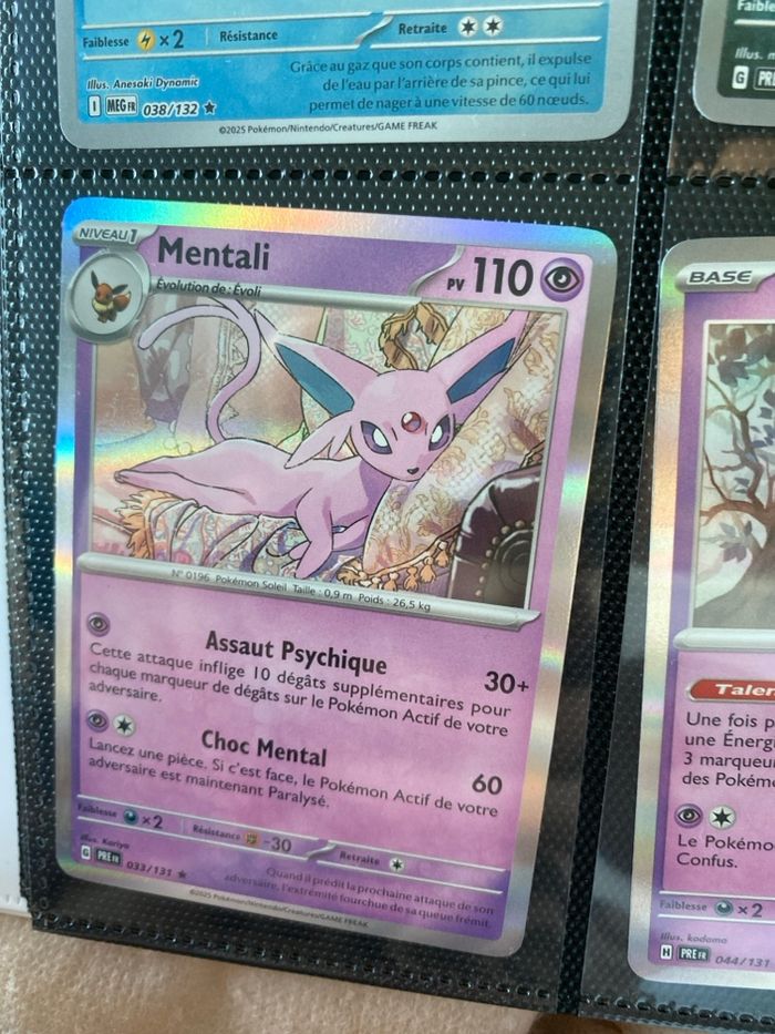 Carte Pokémon holographique neuf