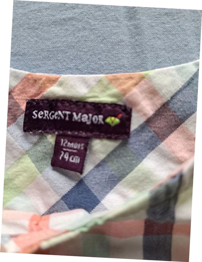 Salopette Short Sergent Major 12 mois - photo numéro 2