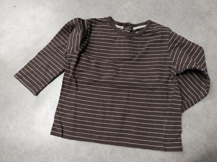haut tee shirt manches longues garcon 18 mois