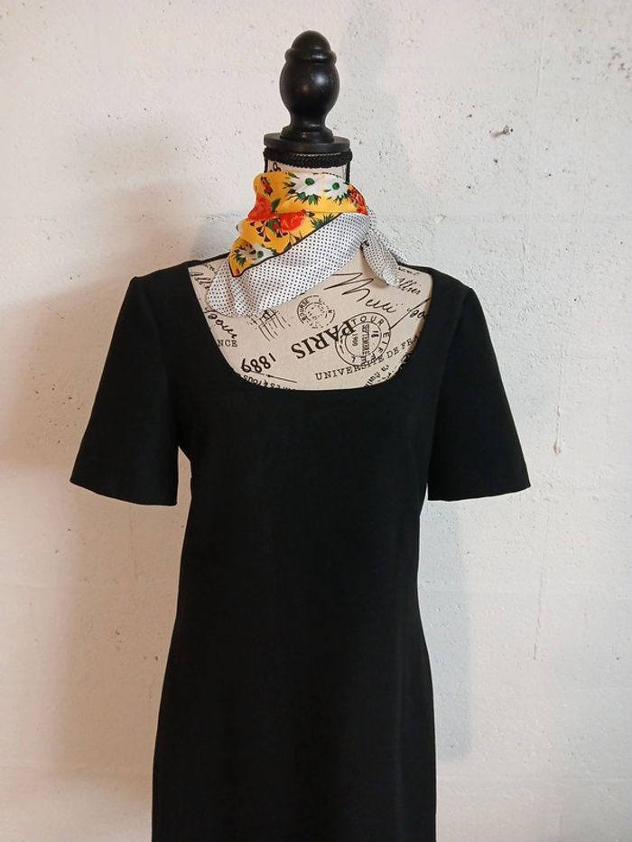 Petite robe noire Mango M tbe - photo numéro 3