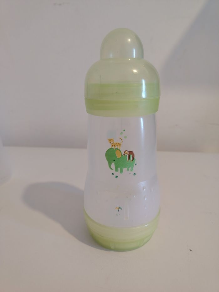 Lot de 3 biberons sans tétines 260 ml anti colique MAM - photo numéro 5