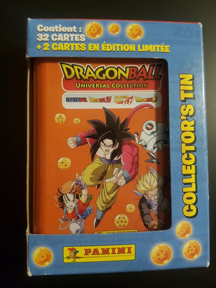 Collector's Tin panini dragon Ball universel collection