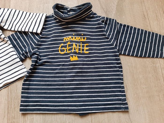 T-shirt manches longues 6 mois - photo numéro 2