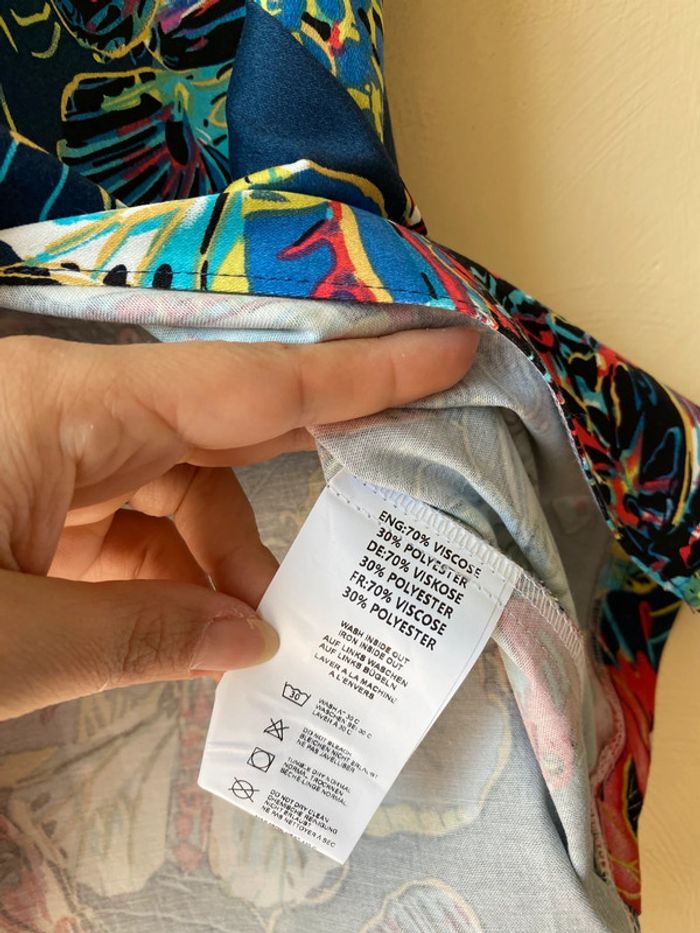 Jupe crayon à motifs papillon multicolore Karen M - photo numéro 6