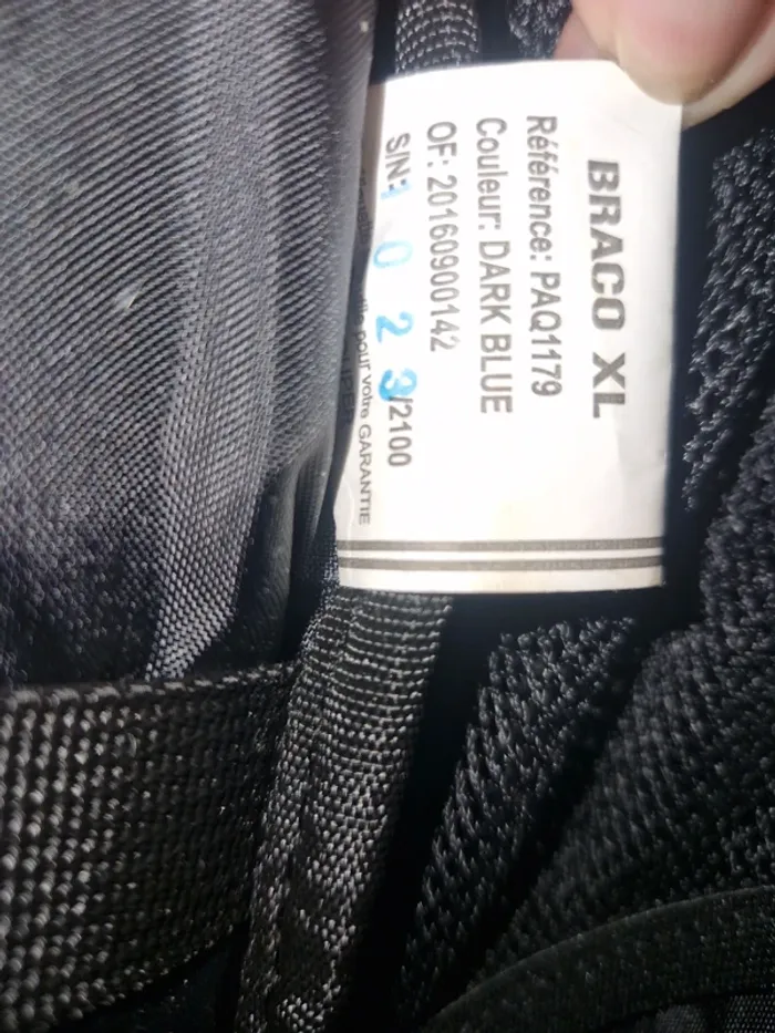 Sac Dimatex Braco XL bleu et noir 40L - photo numéro 16