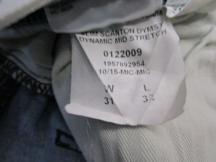 Jean Tommy Hilfiger Denim Jeans coupe dynamic slim stretch scanton Taille 40 W31 L32 Bleu (J141) - photo numéro 10