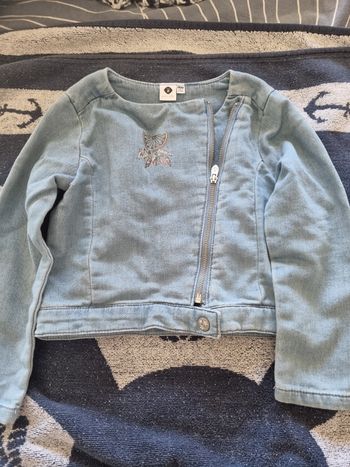 Veste en jeans fille 3 ans