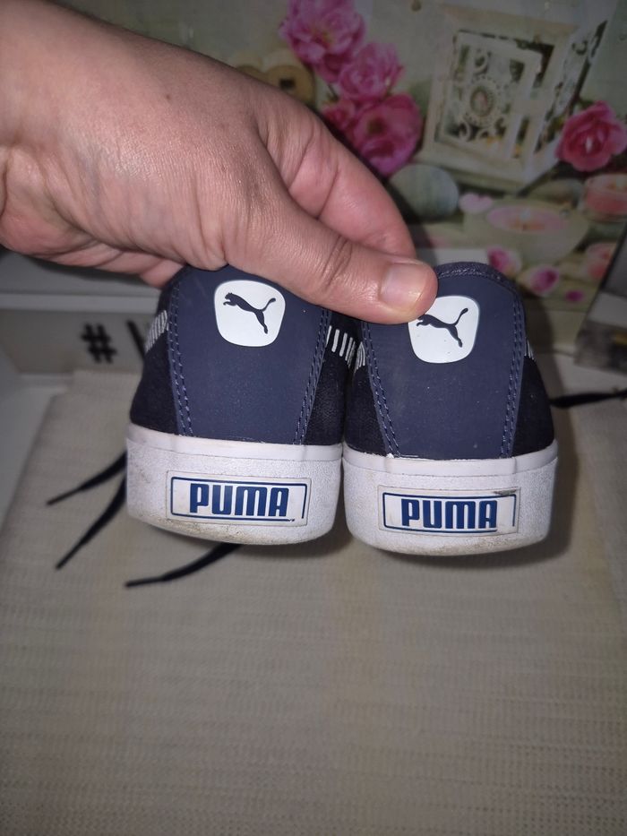 Baskets puma bleu 37.5 - photo numéro 9