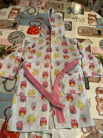 Peignoir sortie de bain orchestra 3 ans