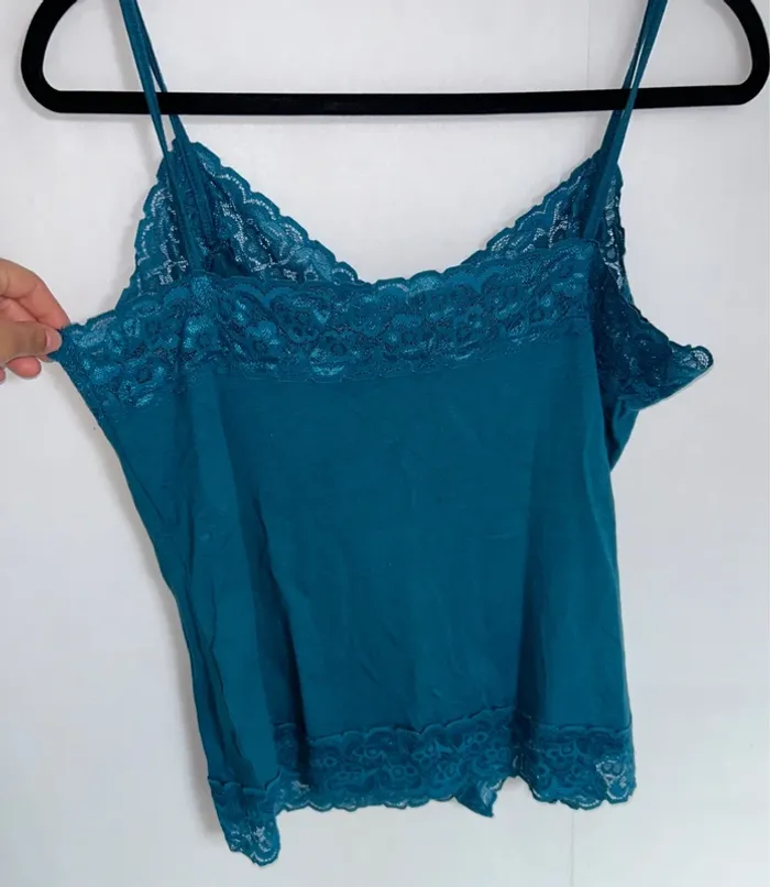 Jolie débardeur bleu femme taille 42/44 fashion express - photo numéro 2