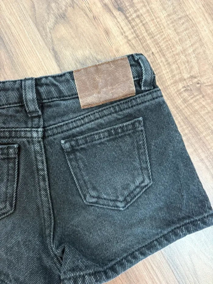 Short jean noir et denim 4 ans neuf - photo numéro 3