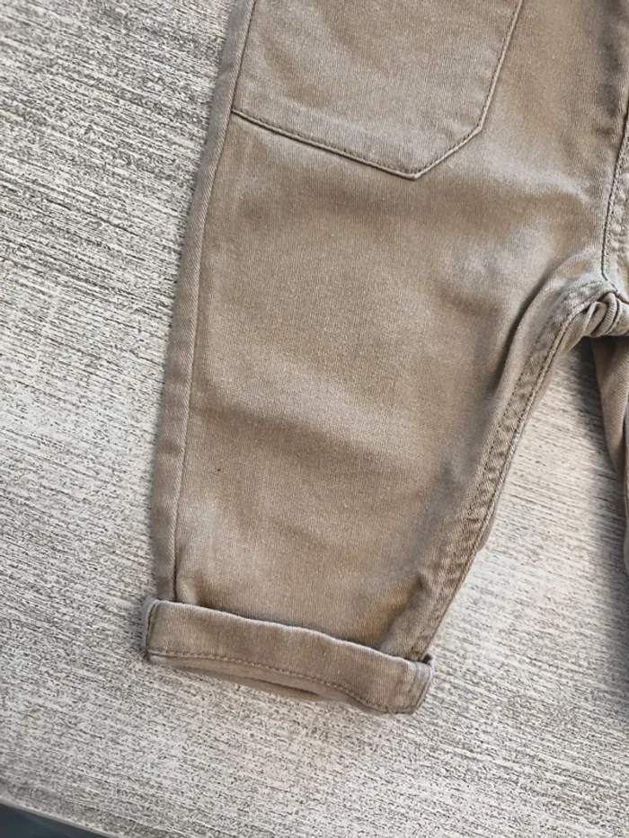 Pantalon Chino etsa paire de bretelles garçon 6 mois Orchestra - photo numéro 3