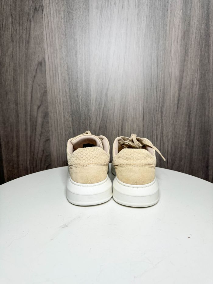 Baskets en daim beige - photo numéro 5