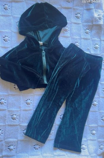 Ensemble velour