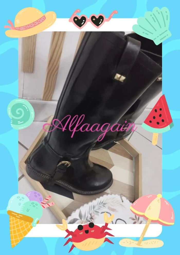 Bottes de pluie Zara 30 /31 - photo numéro 2
